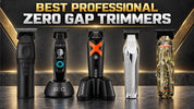 Best professional zero gap trimmers from BaBylissPRO, StyleCraft, Gamma+ and Wahl for sharp lineups and precision barber detailing.