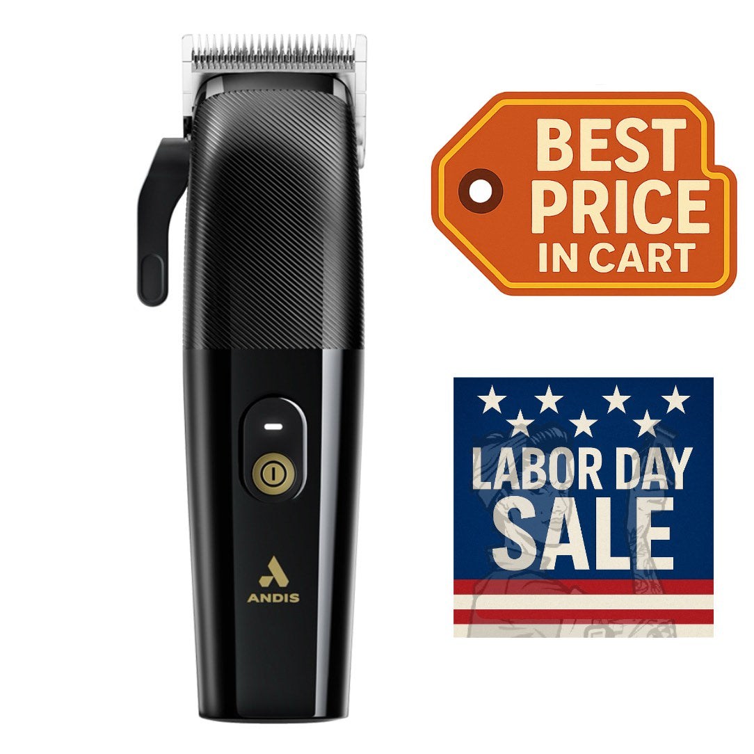 Andis Envy II Clipper - Black | 11 Attachment Combs | Phaze Blade