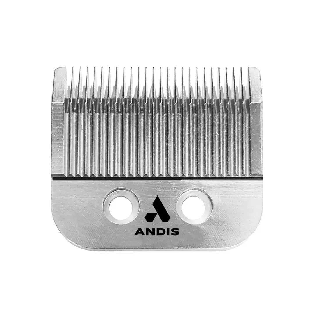 “Close-up of the Andis Master #28 Blade showcasing its sharp cutting edge”