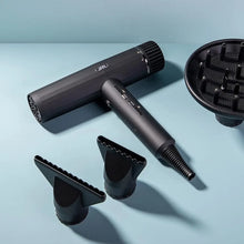 JRL Forte Pro Dryer – Professional Ionic Hair Dryer with Diffuser (Black) JRL