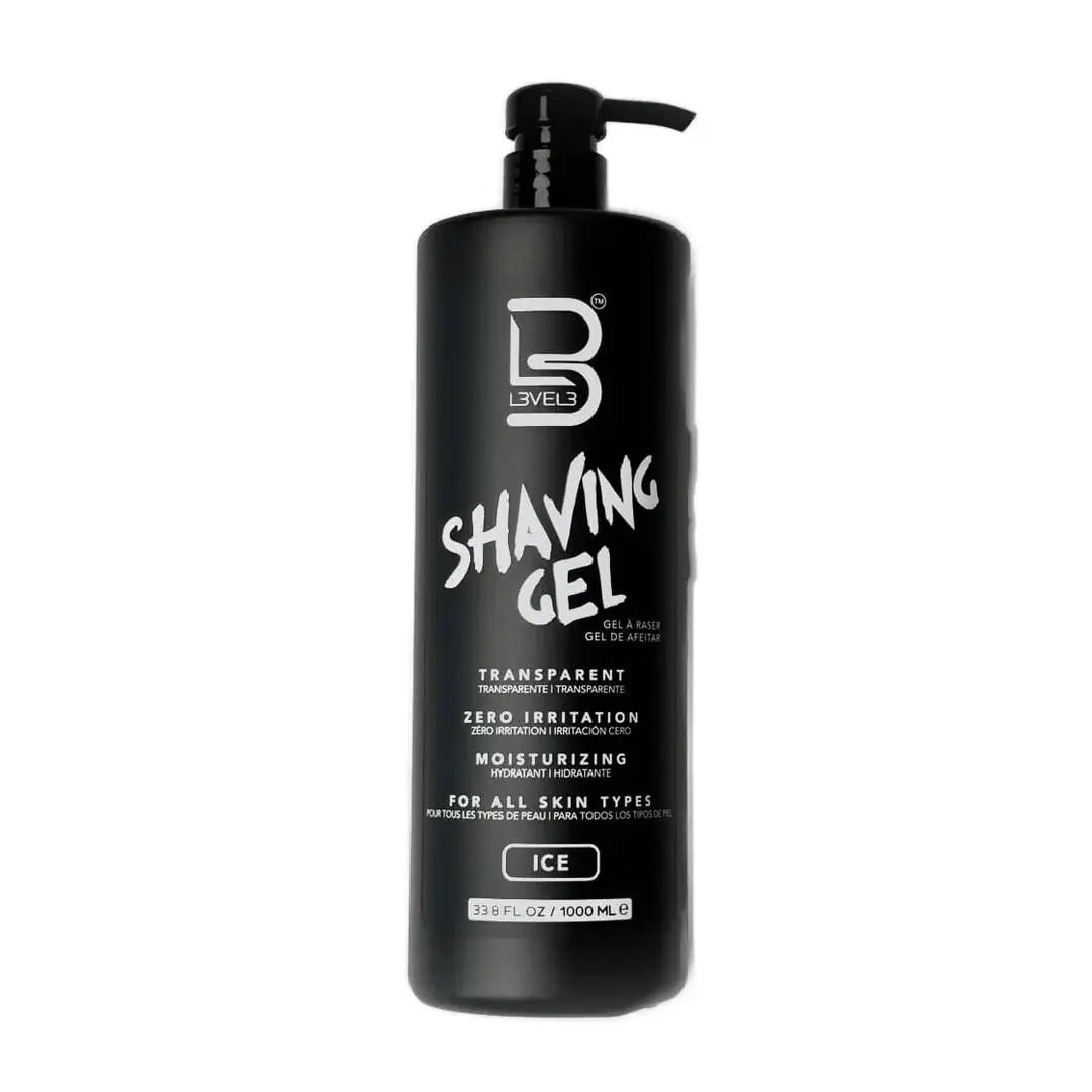 Level 3 Ultra Clear Shaving Gel - Ice - BUYBARBER.COM