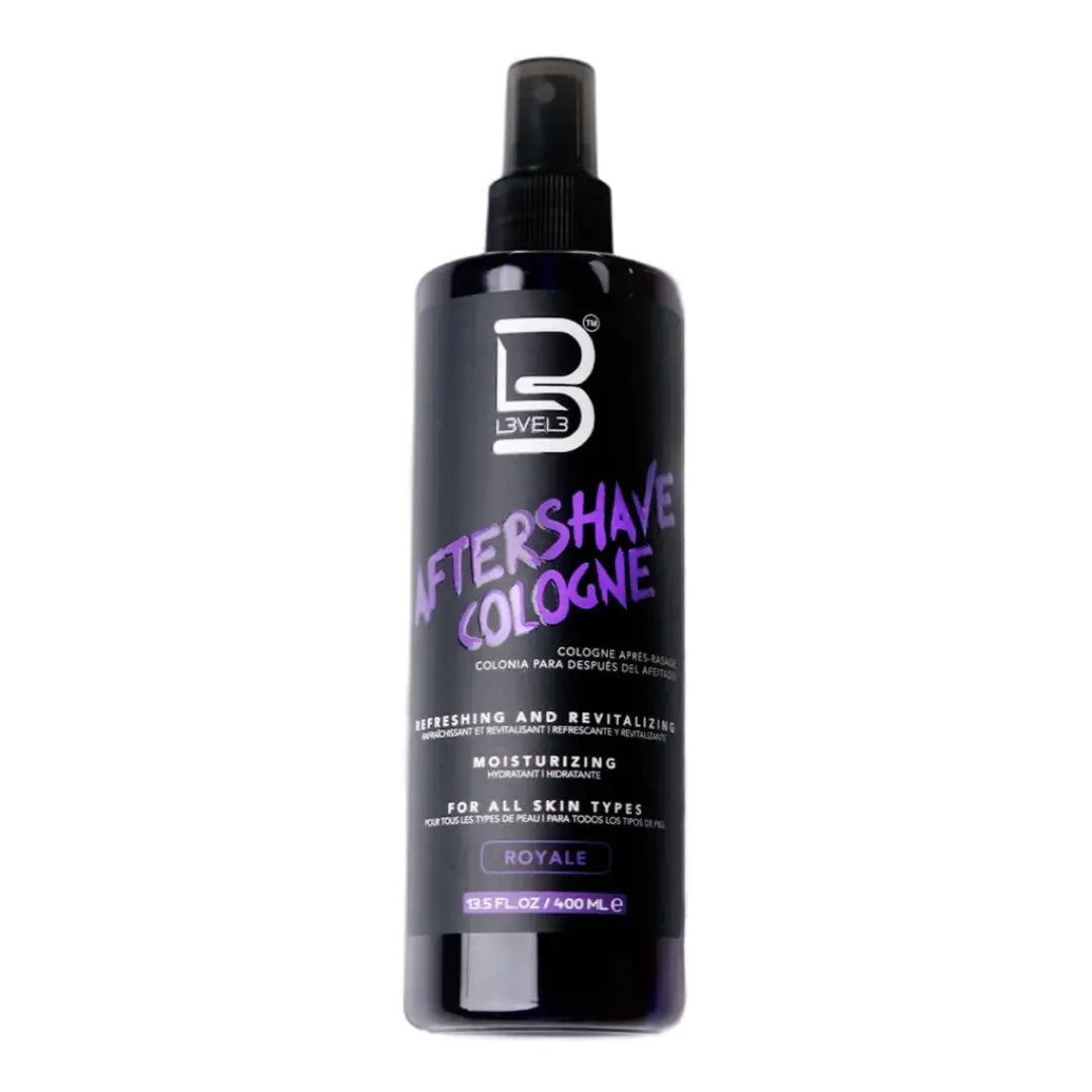 Level 3 After Shave Cologne Royal - Purple - BUYBARBER.COM