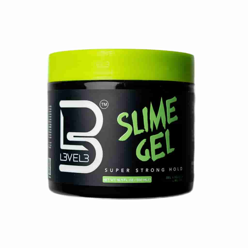 Level 3 Ultra-Hold Slime Gel with Castor Oil: Barber-Grade Sleek Finish Hair Styler - BUYBARBER.COM