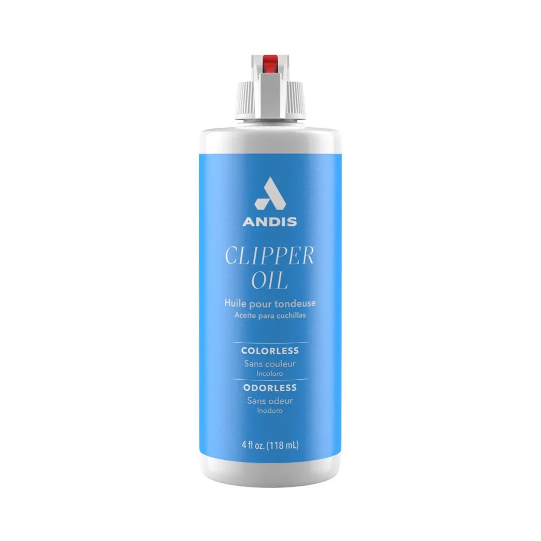 Andis 12108 Clippers Clipper Oil, 4 oz - Prevents Rust & Corrosion - BUYBARBER.COM