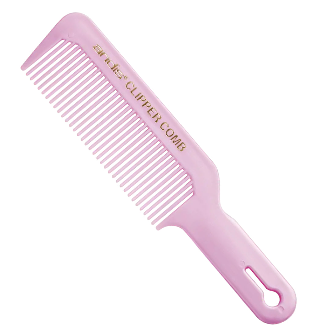 Andis Professional Clipper Comb | Black | White | Pink Barber Fade Comb