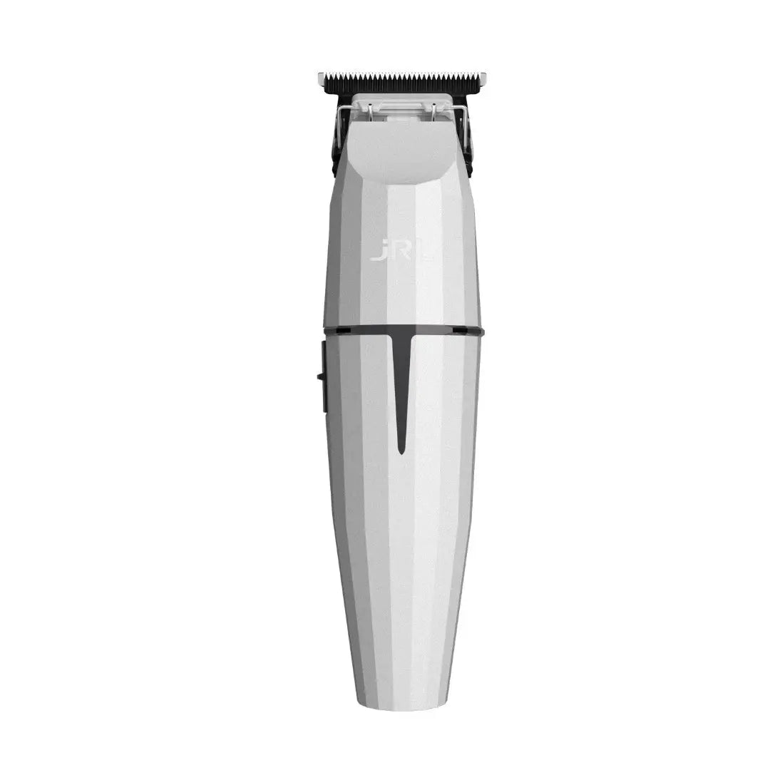 “Close-up of the JRL GHOST 360° exposed T-blade showing ultra-sharp cutting edges”