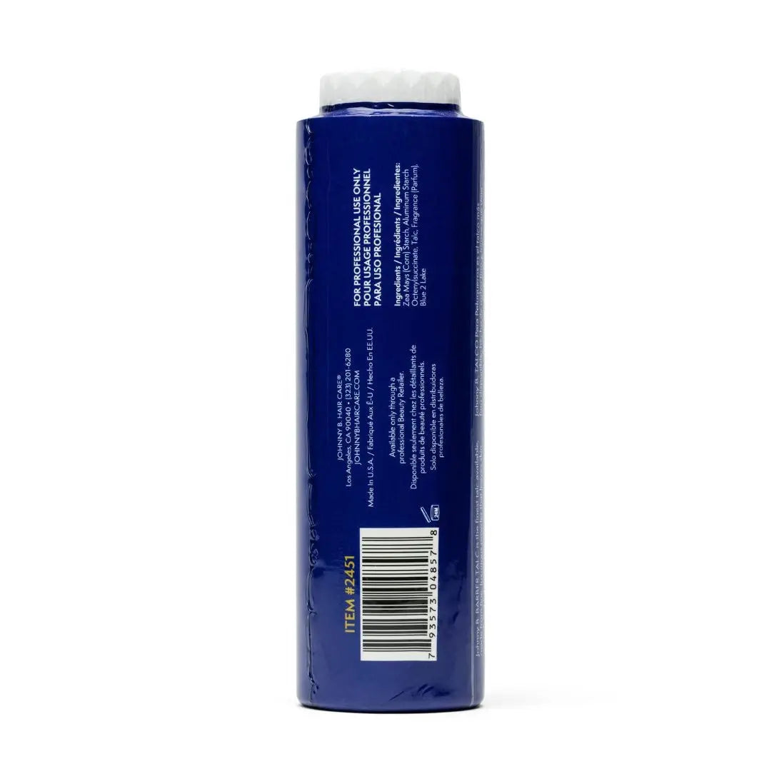 JOHNNY B. Professional Barber Talc Talcum Powder – 7 oz Johnny B.