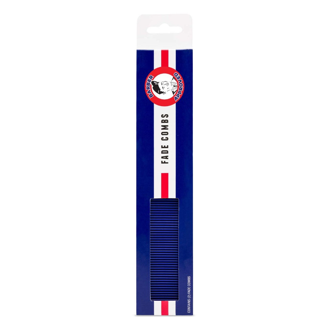 Johnny B. Get Faded Comb Set – Anti-Static, Heat-Resistant (2-Pack)