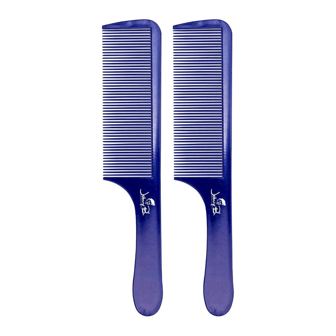 Johnny B. Get Faded Comb Set – Anti-Static, Heat-Resistant (2-Pack)