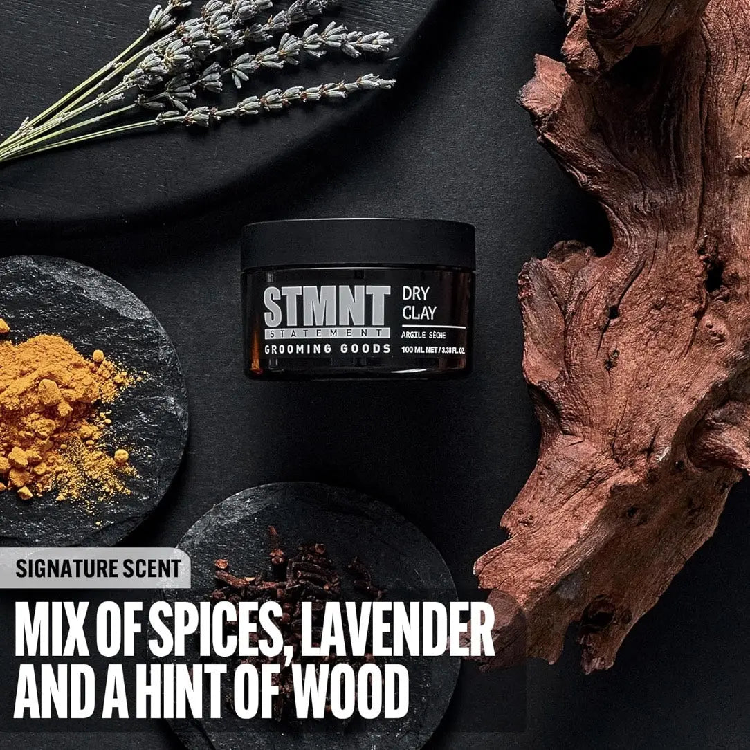 STMNT Grooming Goods Dry Clay – Extra Matte & Super Strong Control