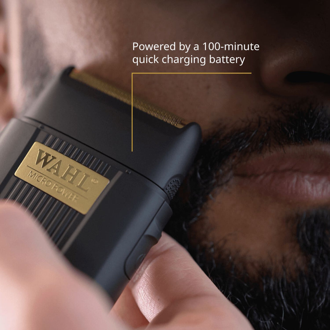 Wahl Professional Micro Power Cordless Single-Foil Shaver – 7 300 RPM, USB-C