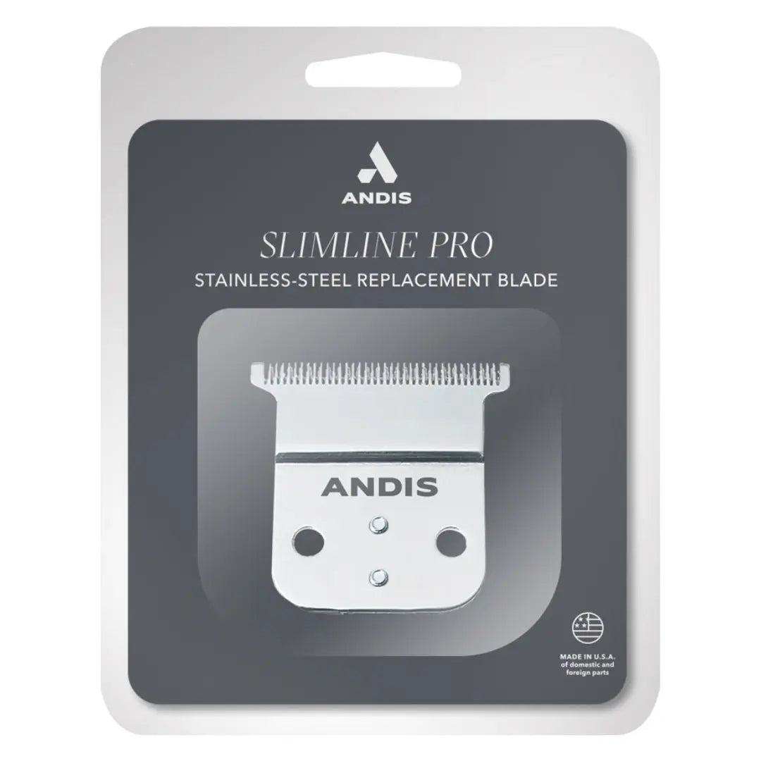 Andis 32225 Slimline Pro Li D8 Trimmer Stainless Steel T-Blade Replacement - BUYBARBER.COM