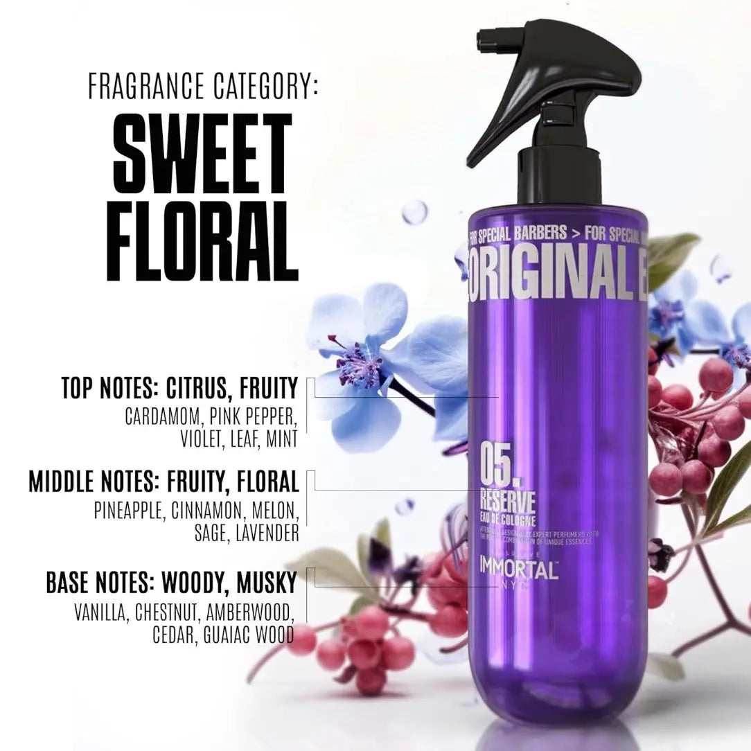 Immortal NYC Reserve Cologne Aftershave No. 5 | Captivating Fragrance