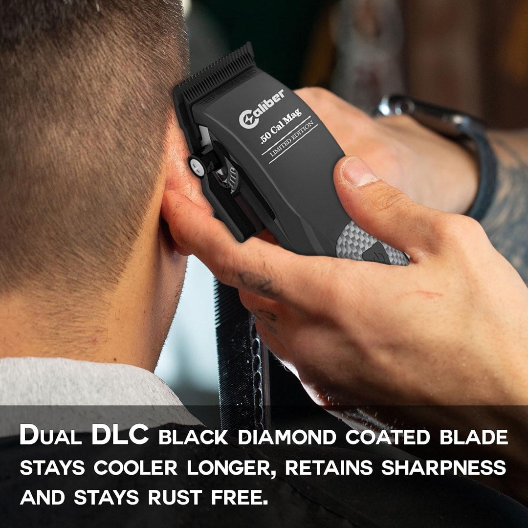 Caliber .50 Cal LE Clipper | 10 000 SPM, 8-Hour Battery, DLC Blades