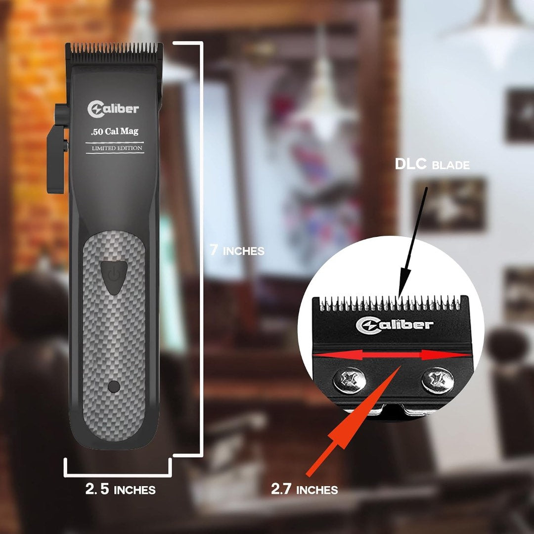 Caliber .50 Cal LE Clipper | 10 000 SPM, 8-Hour Battery, DLC Blades