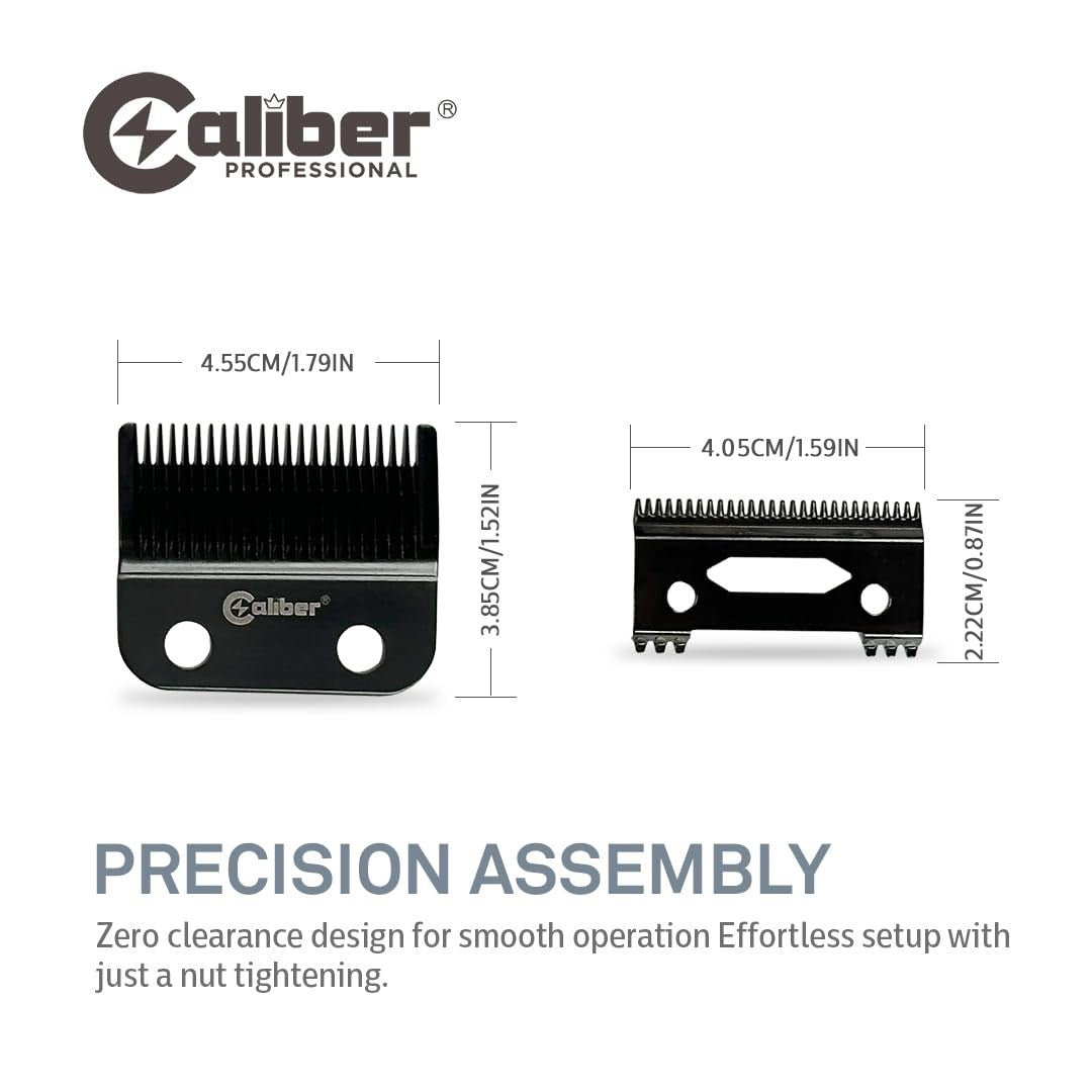 Caliber DLC Blender Clipper Blade | Japanese 440C, Diamond-Carbon Coat
