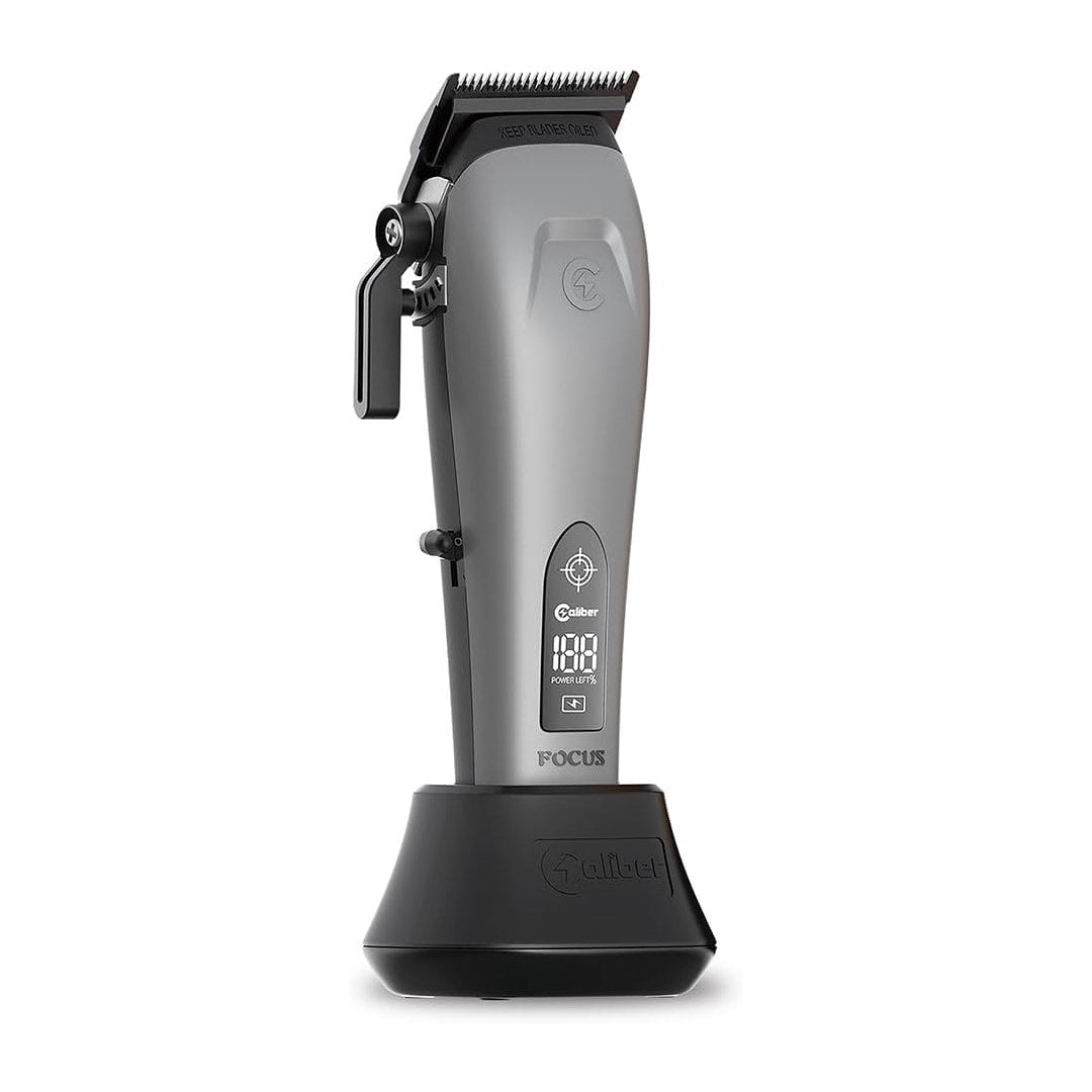 Caliber Focus Hair Clipper | Brushless 7 500 RPM, LCD, 8 Guards