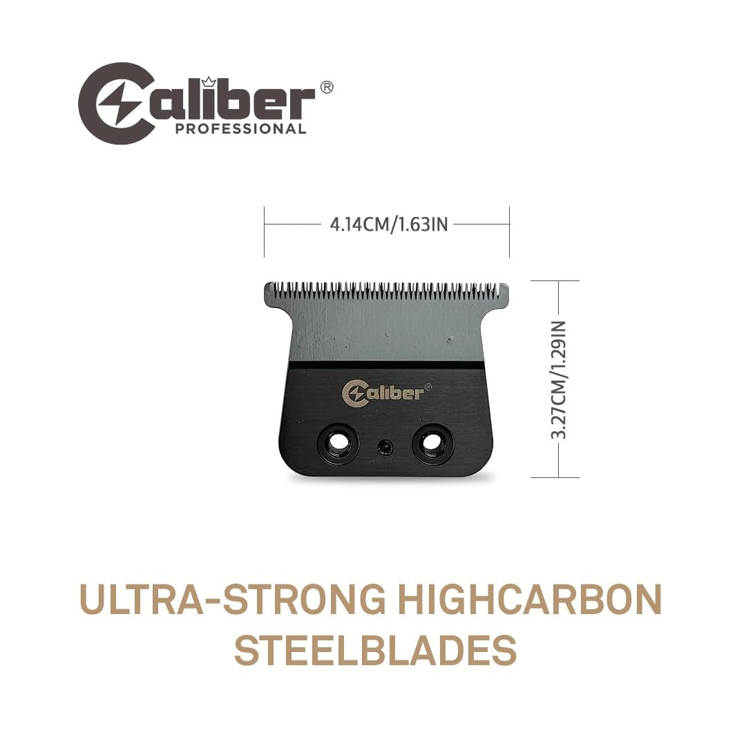 Caliber Laser Trimmer DLC Deep-Tooth T-Blade Replacement Set