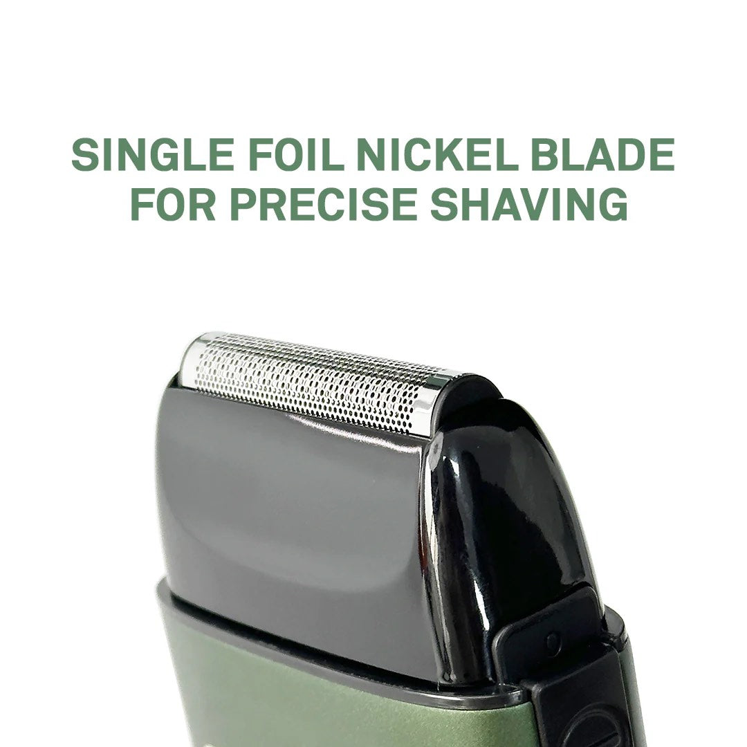 Caliber Solo Professional Electric Shaver | Metal Shell, LCD, IPX4