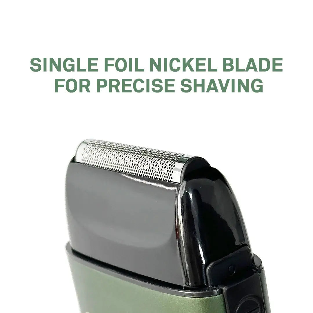 Caliber Solo Professional Electric Shaver | Metal Shell, LCD, IPX4 - BUYBARBER.COM