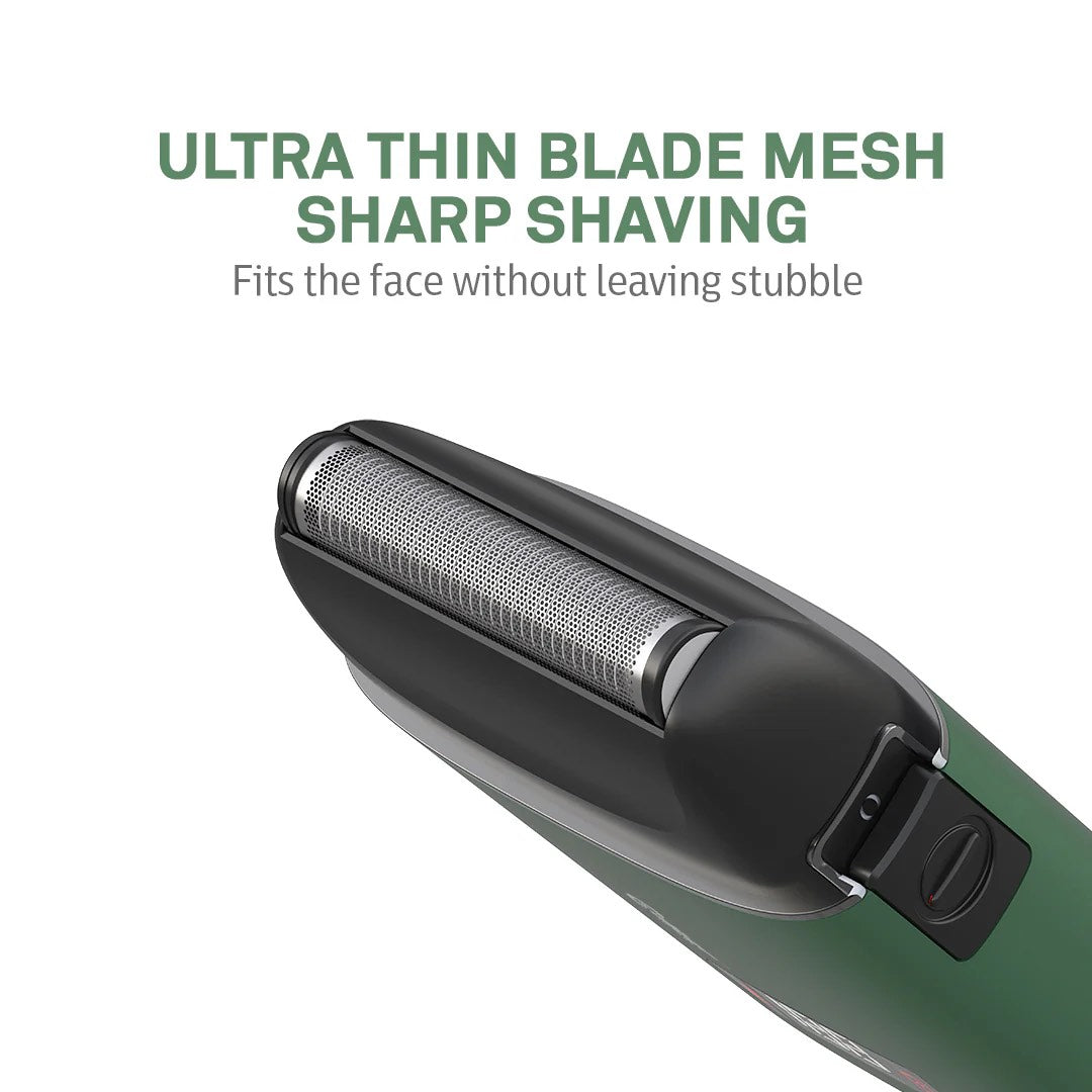 Caliber Solo Professional Electric Shaver | Metal Shell, LCD, IPX4