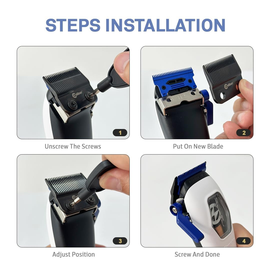 DLC Zirconia Replacement Blades | Disruptor ZR & Focus Clipper