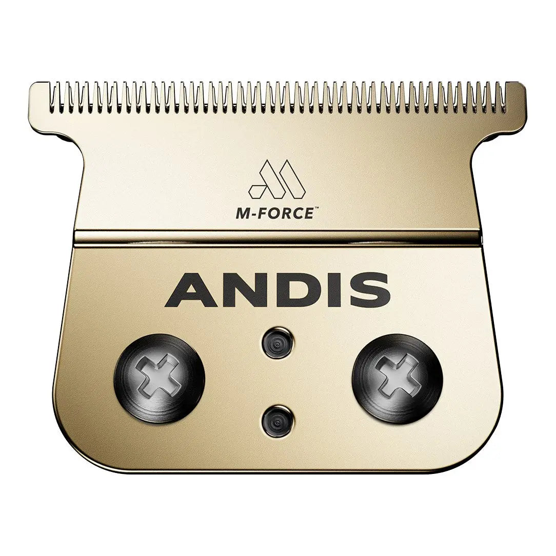 Andis GTX‑Z M‑Force Gold Blade – Deep‑Tooth, Magnetic Tension - BUYBARBER.COM