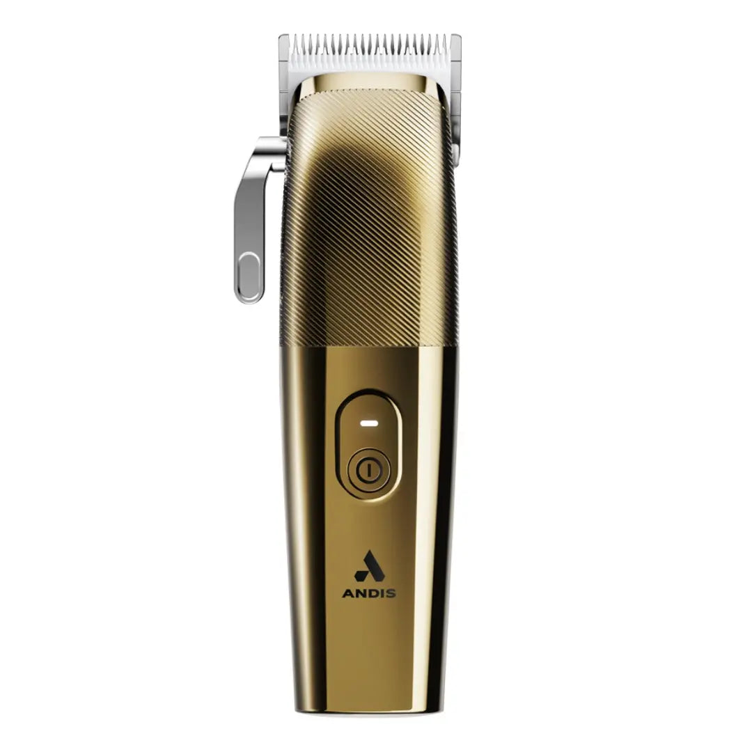 Andis Envy II Premier Clipper - Gold | Charging Stand | Phaze Blade- Lowest Price in Cart - BUYBARBER.COM