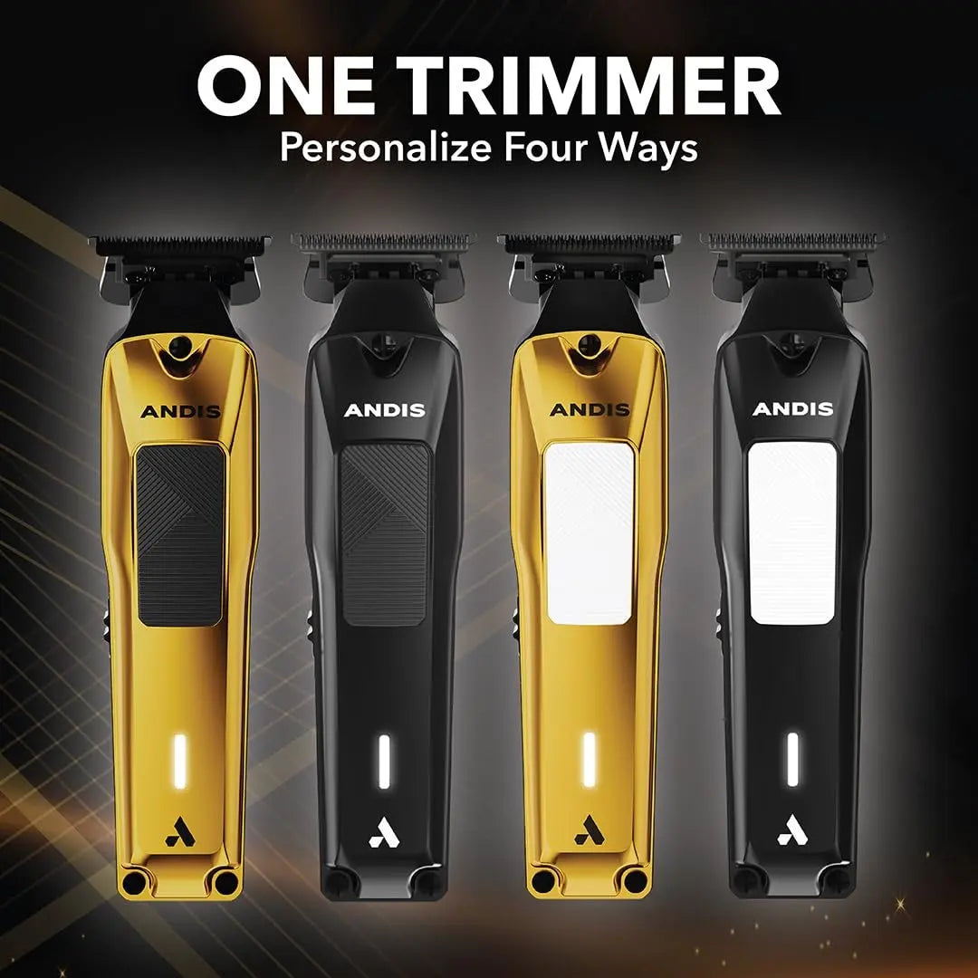 Andis 562310 Phenom Professional Cord/Cordless Trimmer, Gold - BUYBARBER.COM