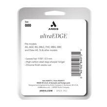Andis 64073 UltraEdge Detachable Clipper Blade, 0.5mm - Carbonized Steel - BUYBARBER.COM