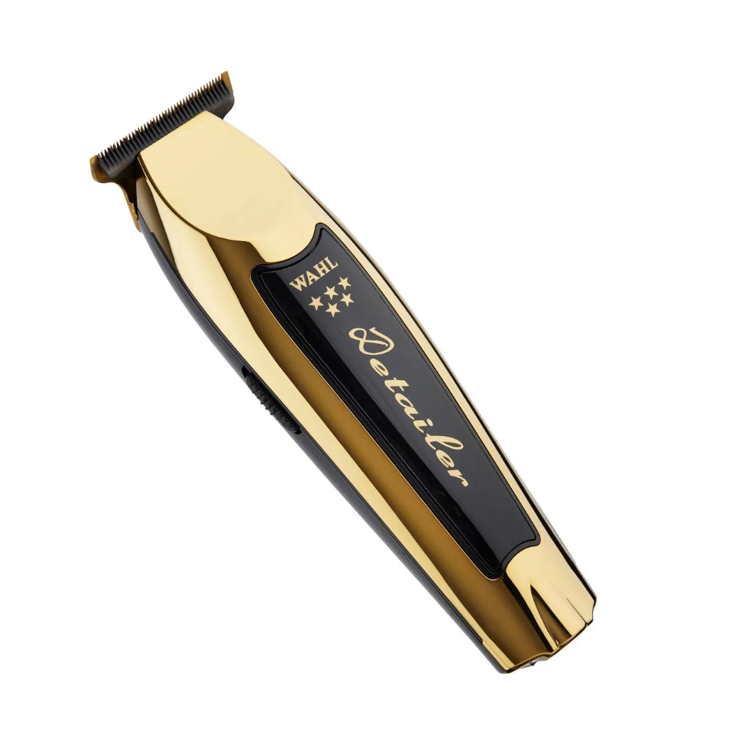 Wahl Detailer Li Gold Trimmer – Titanium T-Wide Blade, 100 + Min Runtime