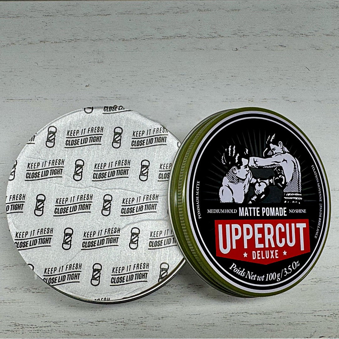Uppercut Matte Pomade | Medium Hold, Natural Matte Finish, 3.5oz