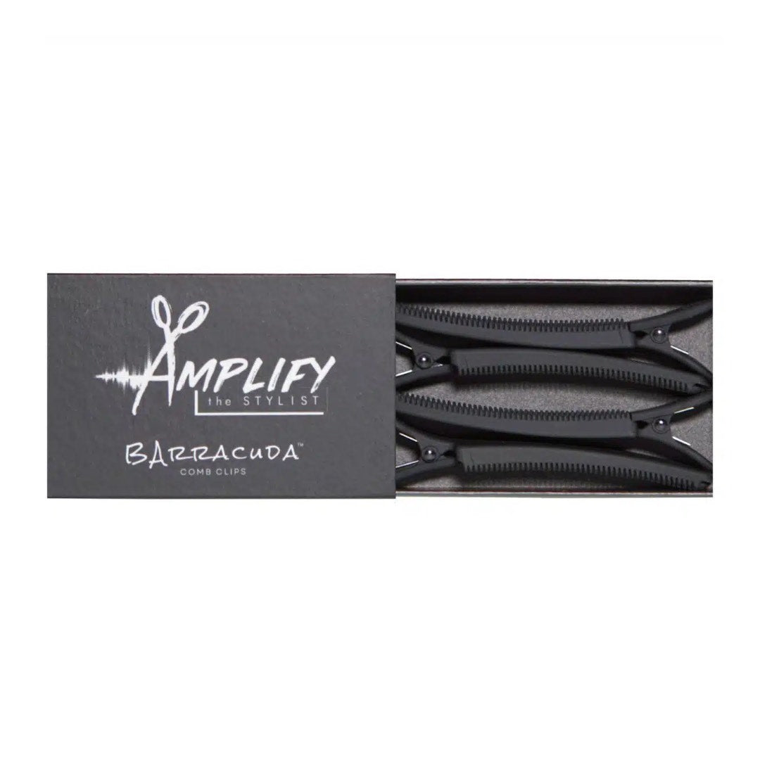 Barracuda Comb Clips 4-Pack – Comb-Top, No-Slip Hair Clips