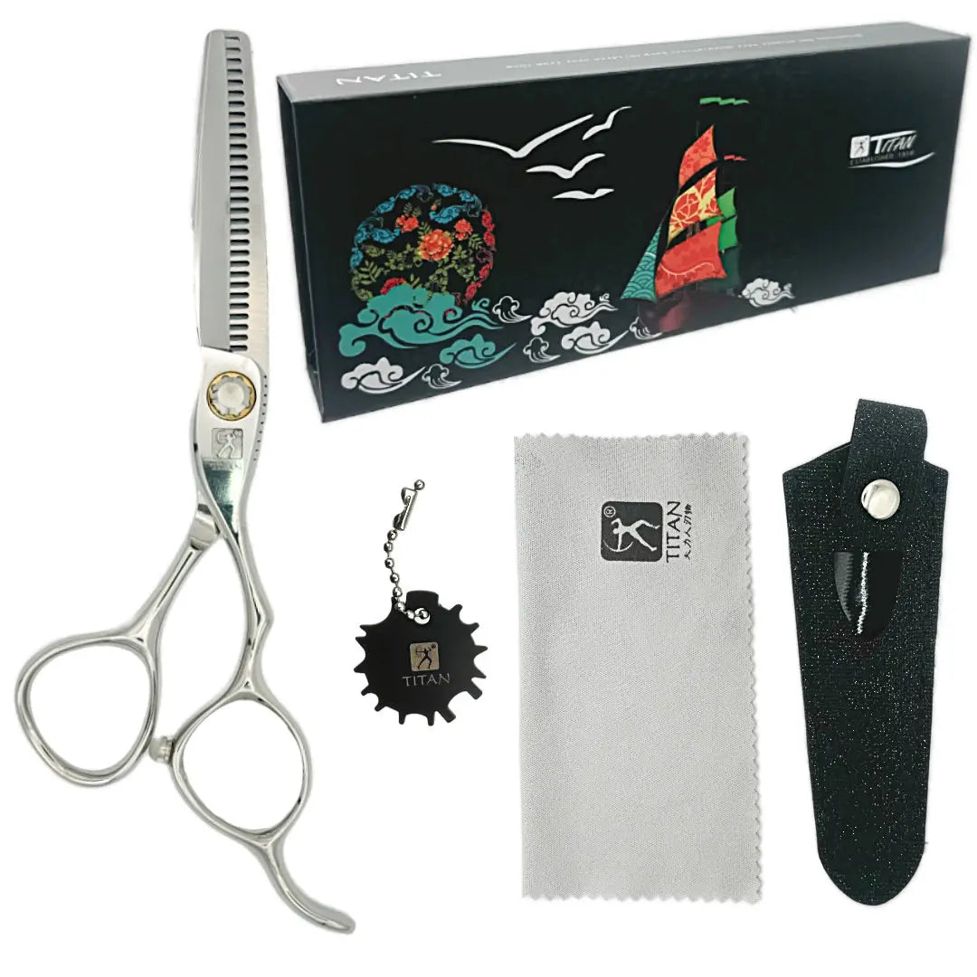 Hand Made Japan Super Cut Hair Thinning Shears - BUYBARBER.COM