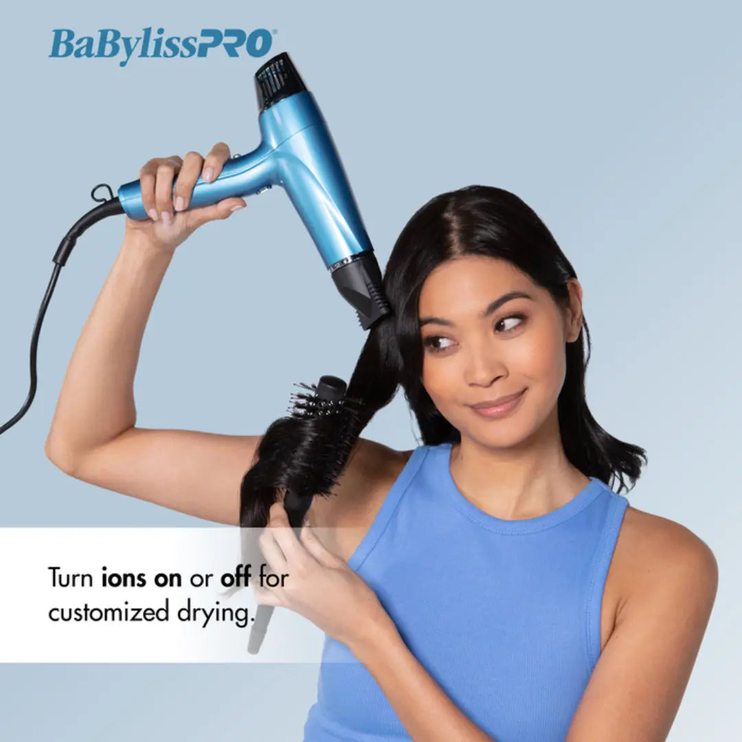 BaBylissPRO® Nano Titanium™ Dual Ionic Dryer - Professional Hair Care - BUYBARBER.COM