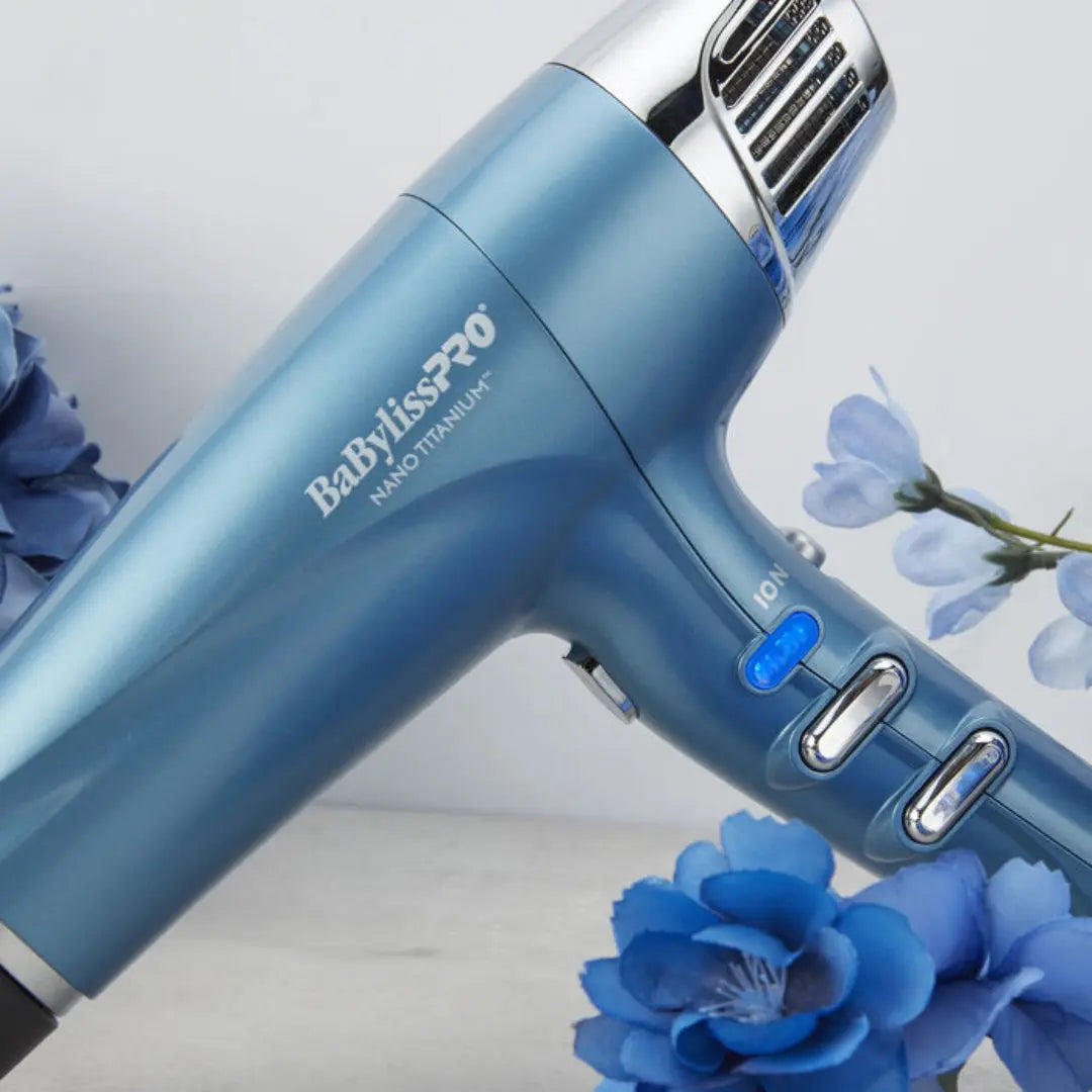 BaBylissPRO® Nano Titanium™ Dual Ionic Dryer - Professional Hair Care - BUYBARBER.COM
