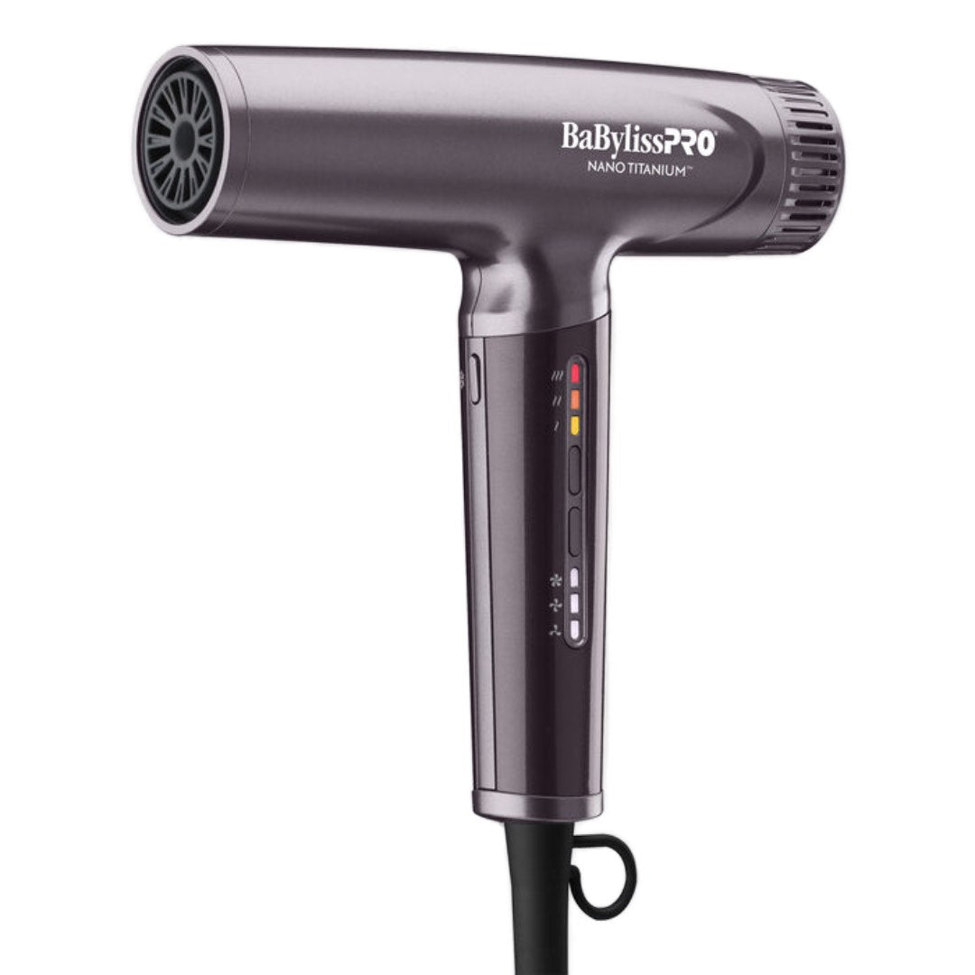 BaBylissPRO Nano Titanium Nightfall High-Speed Dryer | Lightweight Ionic