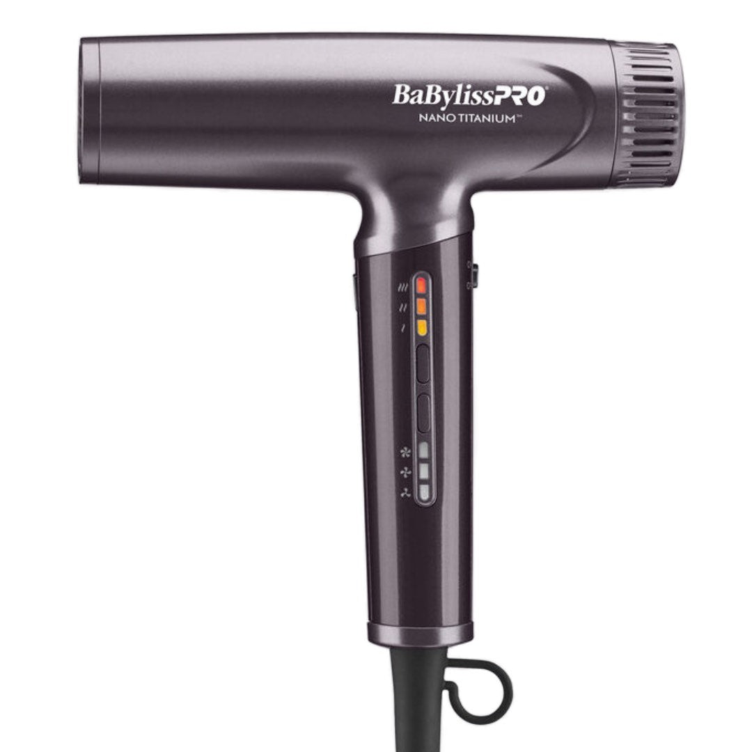 BaBylissPRO Nano Titanium Nightfall High-Speed Dryer | Lightweight Ionic
