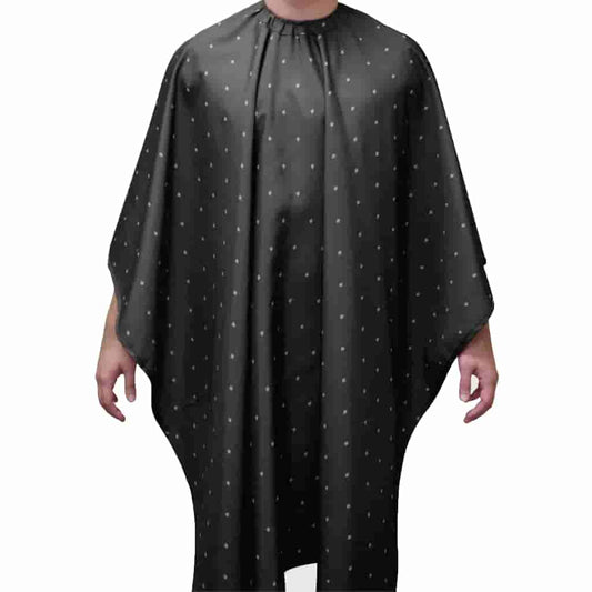 Barber Strong Shield Barber Cutting Cape - Black/White