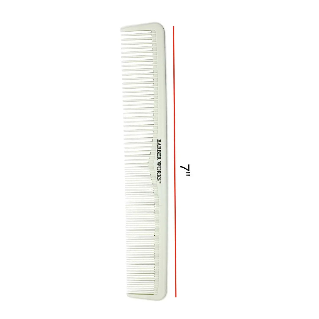 Barber Works Styling Comb | Hybrid Ceramic | 7" - BUYBARBER.COM