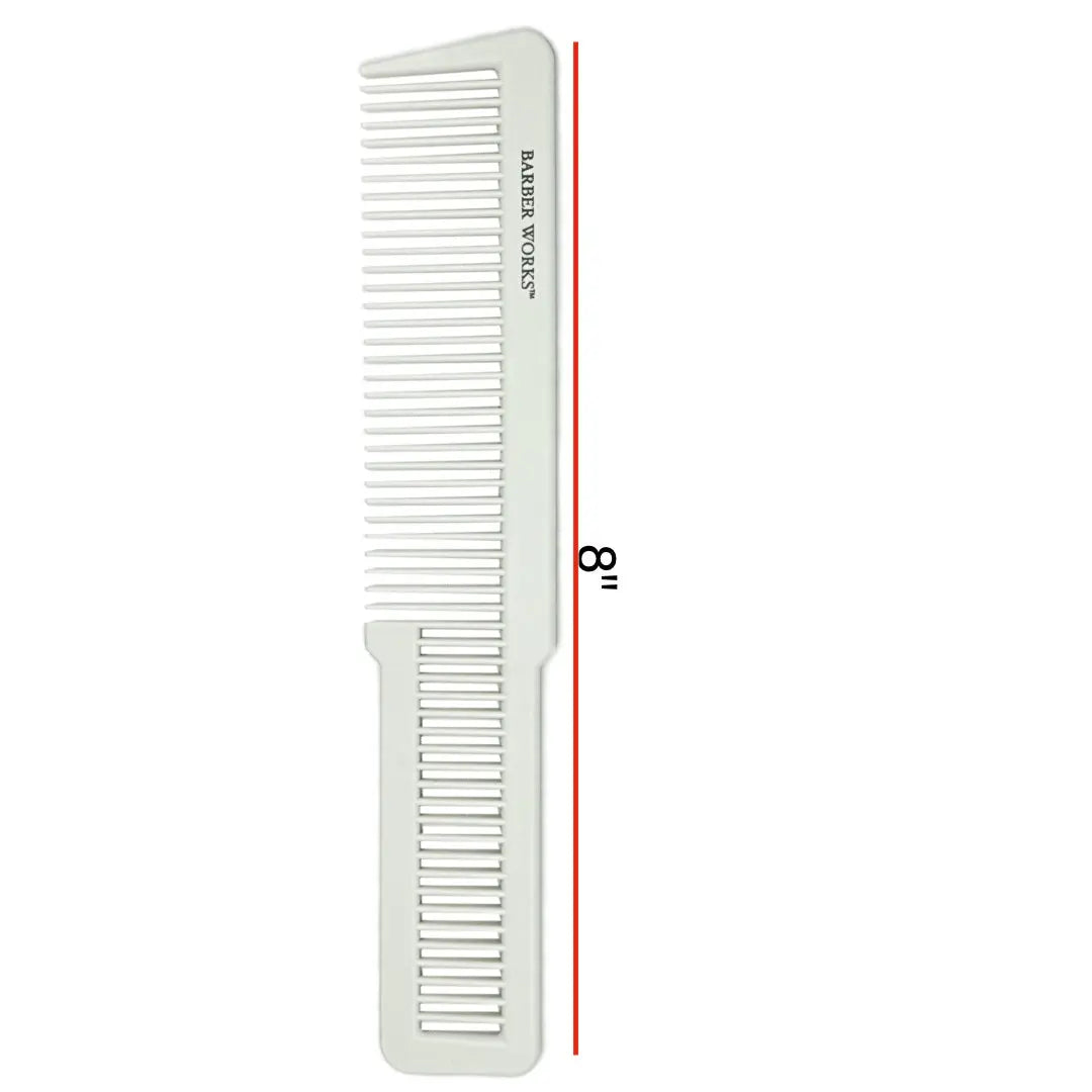 Barber Works Clipper Comb | Hybrid Ceramic | 8" - BUYBARBER.COM