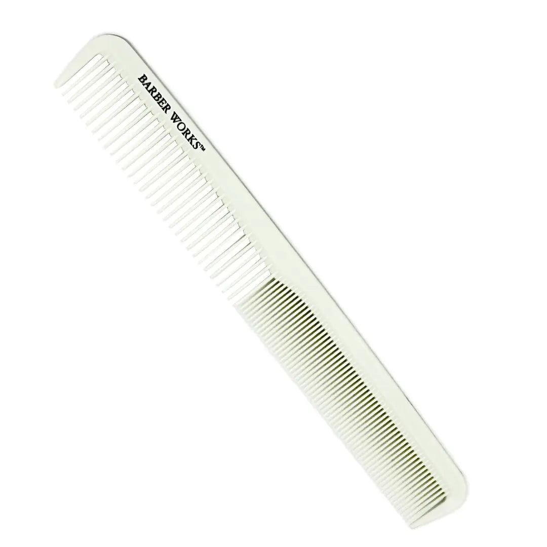 Barber Works Narrow Styling Comb | Hybrid Ceramic | 7" - BUYBARBER.COM
