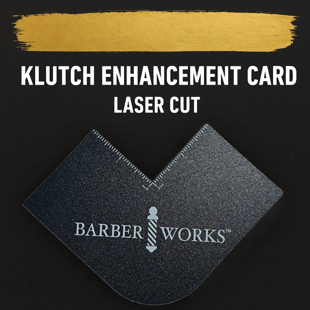 Barber Works Color Enhancement Klutch Card for Beards & Lineups - BUYBARBER.COM