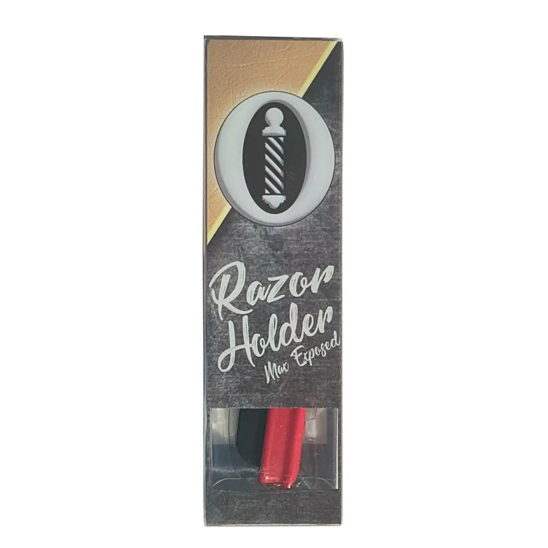 Barber Works Professional Razor Holder – Ultra 3mm Exposed | Superior Grip & Safety Hinge Design Barber Works