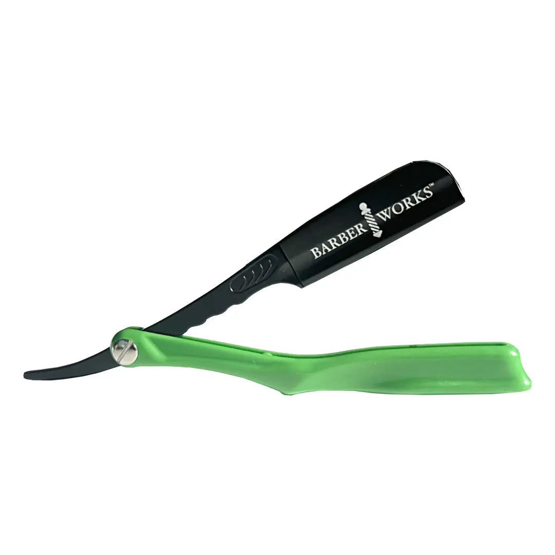 Barber Works Professional Razor Holder – Ultra 3mm Exposed | Superior Grip & Safety Hinge Design Barber Works