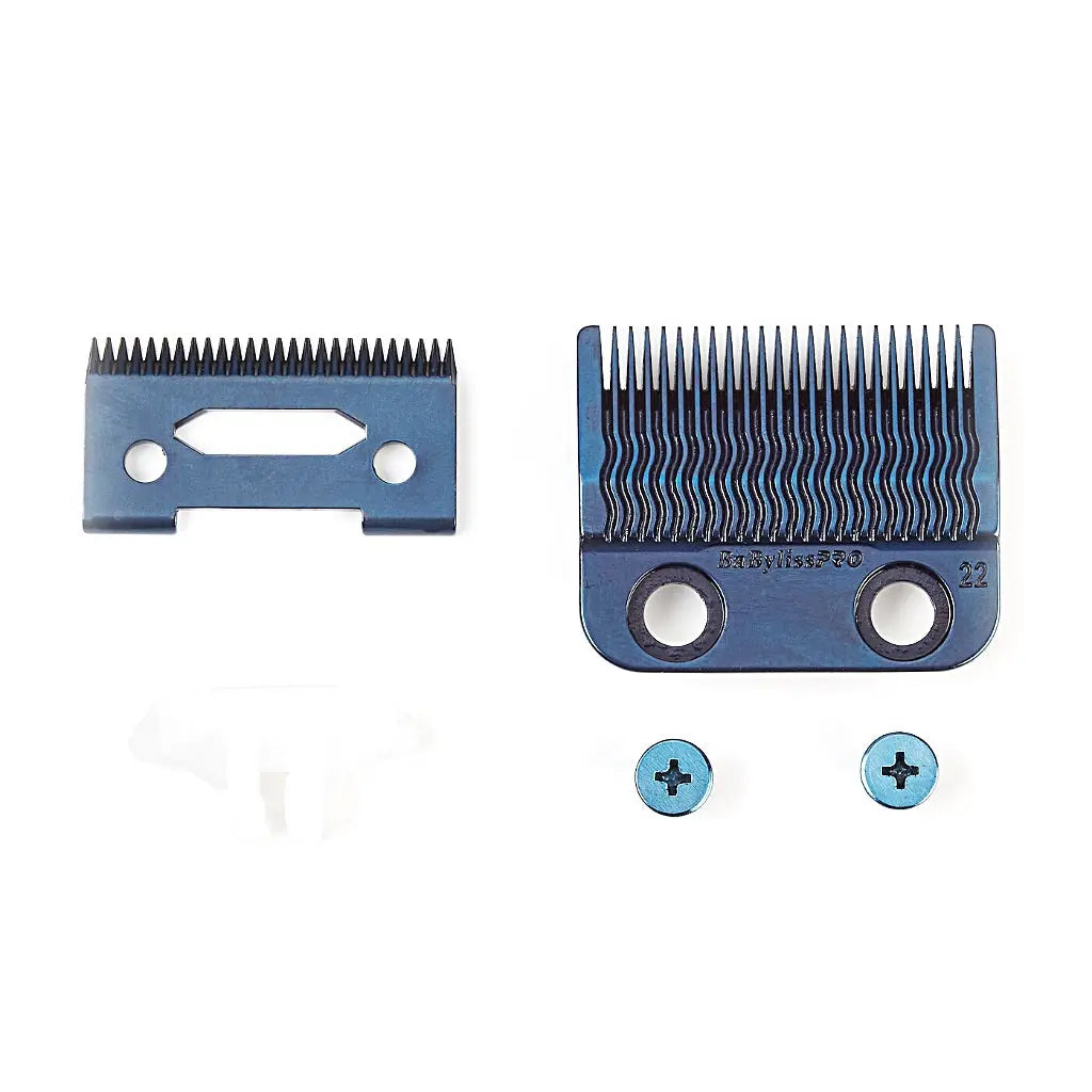 BABYLISSPRO Blue Titanium Precision Fade Blade - BUYBARBER.COM