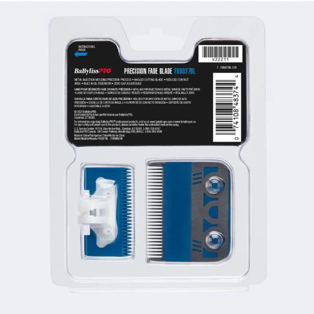 BaBylissPRO Blue Titanium Metal-Injection Molded Precision Fine Detailing Blade BaByliss