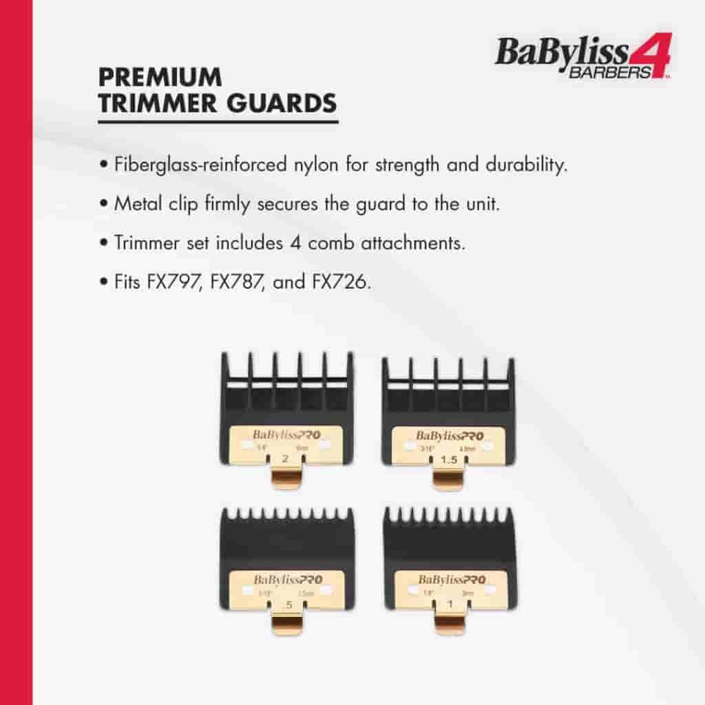 BaBylissPRO® Premium Trimmer Guards - BUYBARBER.COM