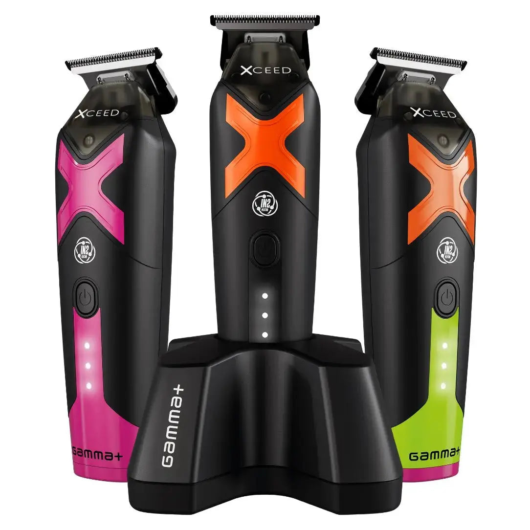 Limited Bundle: JetLiner Dryer + Gamma+ XCeed Clipper, Trimmer & Shaver + Barber Works Station Mat - BUYBARBER.COM