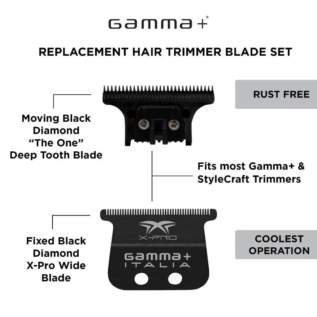 Replacement Black Diamond X-Pro Wide Fixed Blade with "The One" Cutter - BUYBARBER.COM